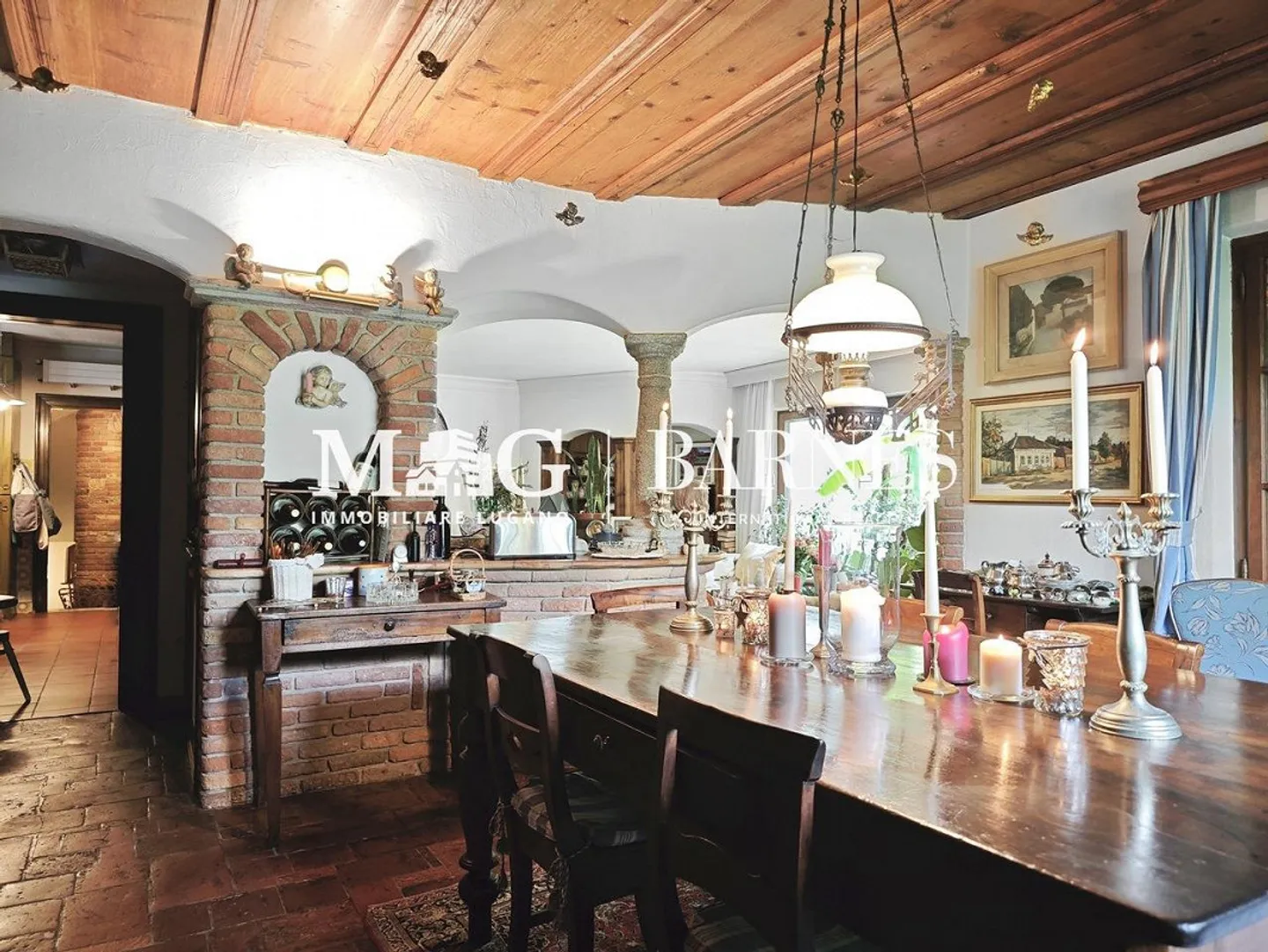 Montagnola - Collina d'Oro: Villa with pool near TASIS and Lugano - Photo 4 of 10