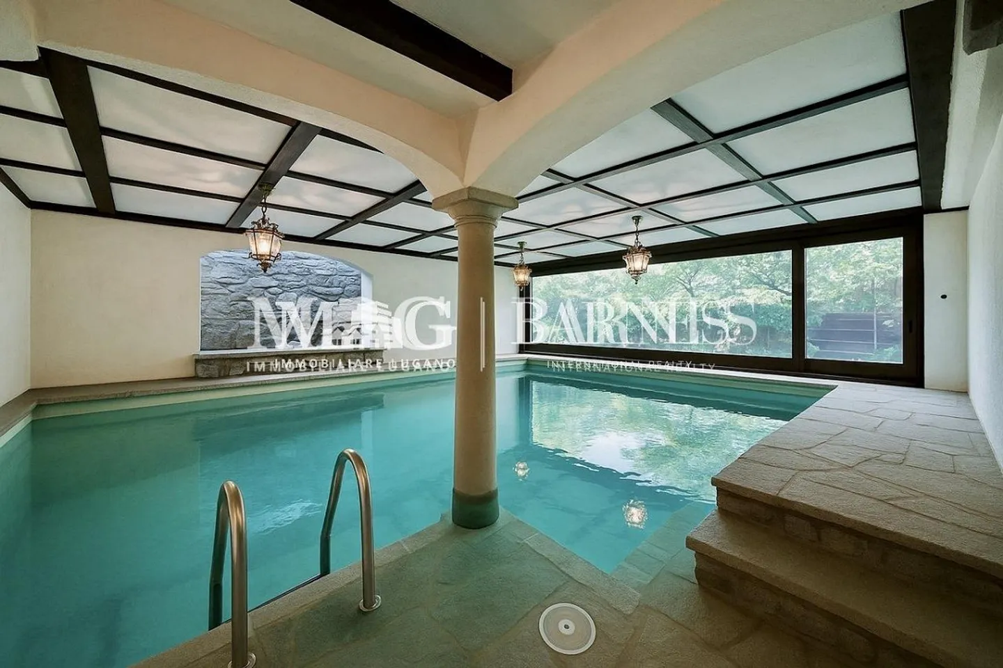Montagnola - Collina d'Oro: Villa with pool near TASIS and Lugano - Photo 8 of 10