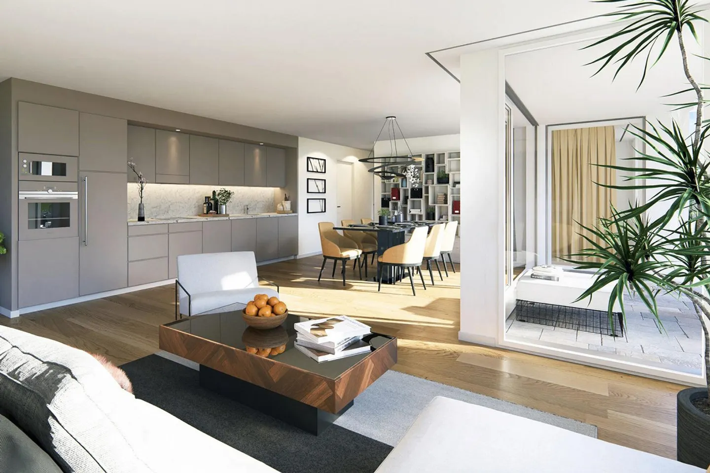 Appartement moderne 5.5 pièces - Photo 3 sur 7