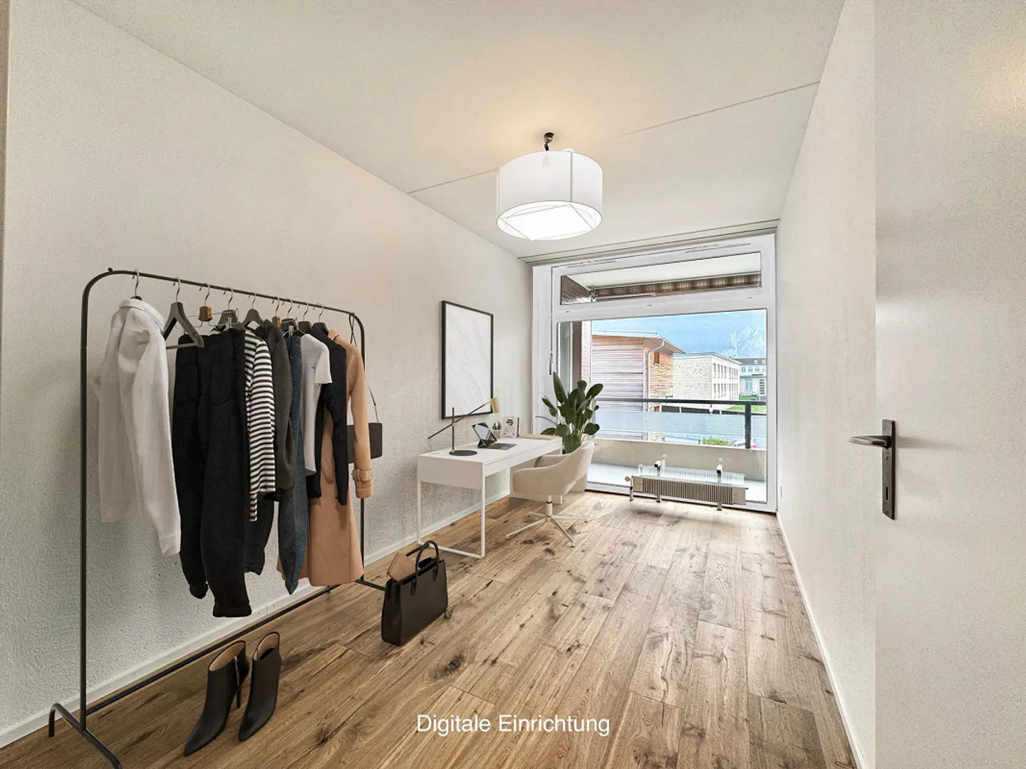 Kernsanierte 3½ Zimmerwohnung mit wunderschöner Bergsicht - Foto 9 von 12