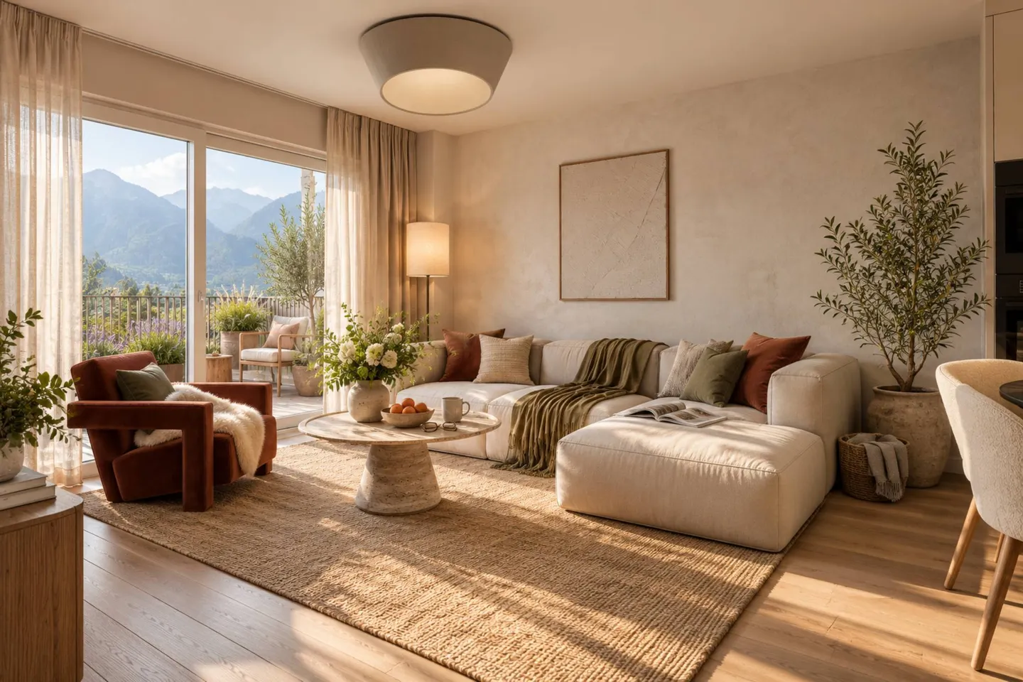 Moderne Wohnungen in Saxon - Foto 2 von 7