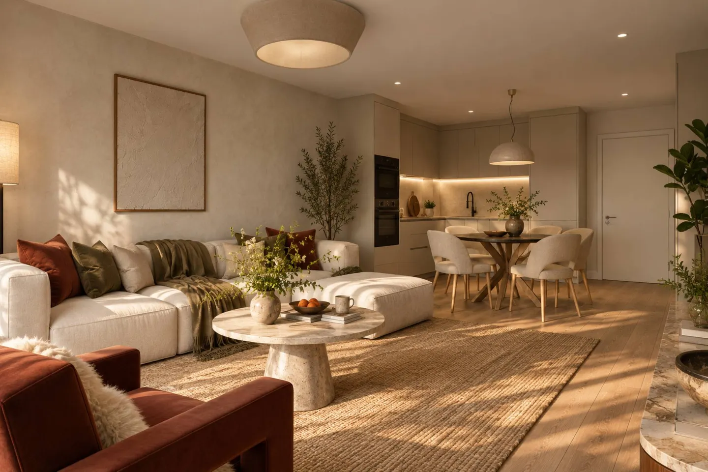 Moderne Wohnungen in Saxon - Foto 3 von 7