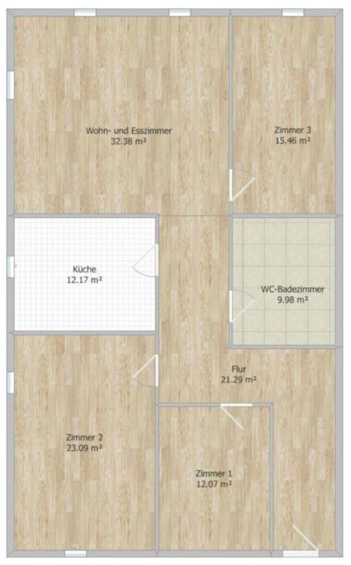 Geräumige 4.5-Zimmerwohnung - Foto 8 von 8