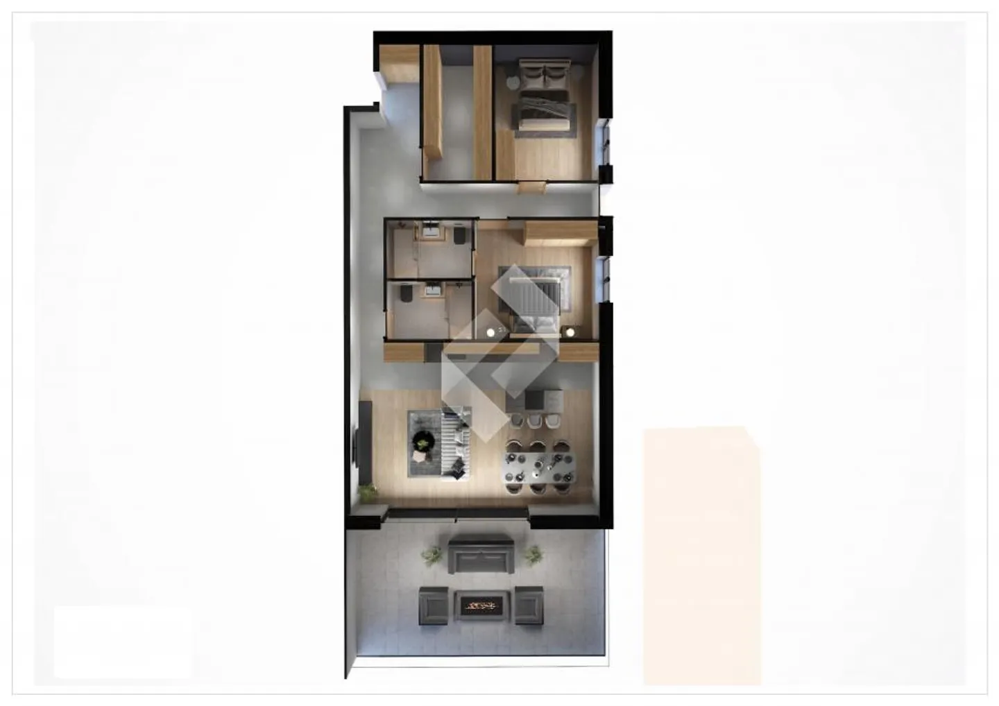 Piano terra con vista libera - Consegna fine 2026 - Foto 6 di 12