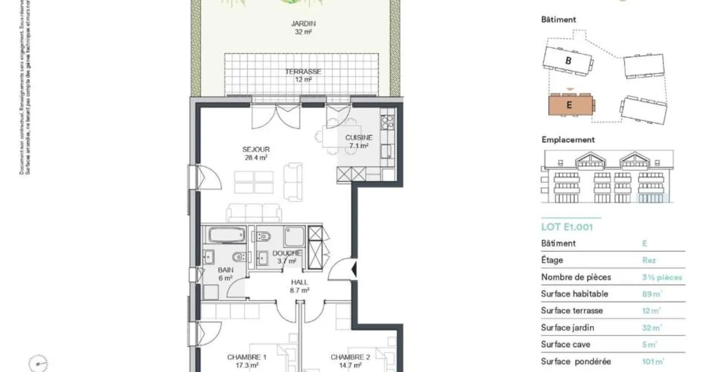 Neue Promotion: 3,5-Zimmer-Wohnung mit Terrasse und Garten - Foto 11 von 12