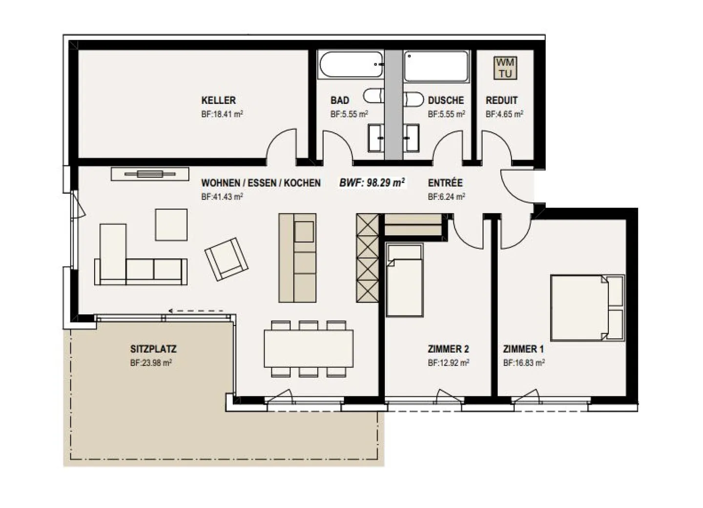 New Construction: 3.5-Room Condominium - Photo 4 of 9