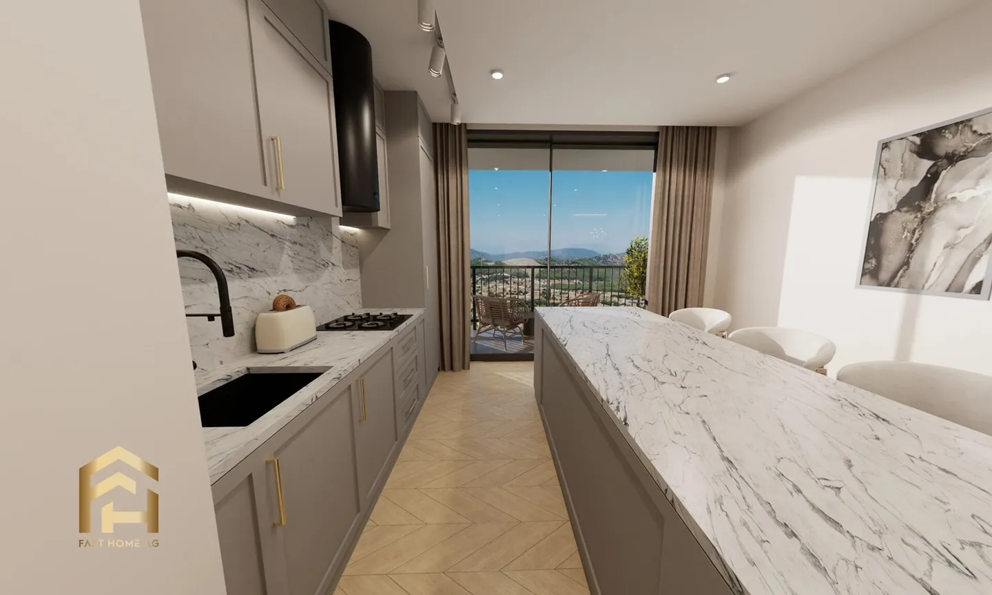 Progetto di nuova costruzione innovativo: fantastico appartamento di 5,5 stanze - Foto 4 di 13