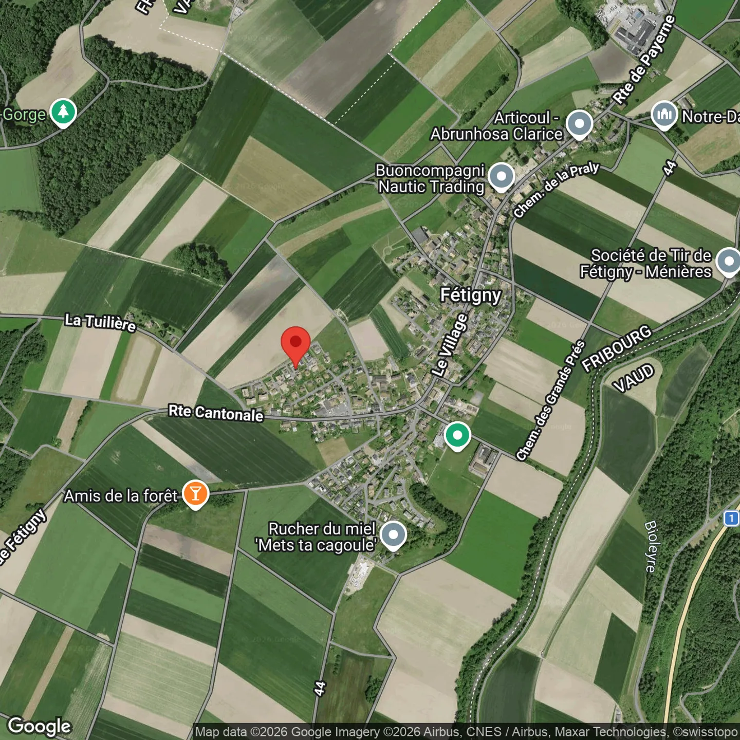 Fétigny, zu verkaufen, individuelle Villa von 180 m2, Grundstück 855m2 + Schwimmbad - Foto 8 von 8