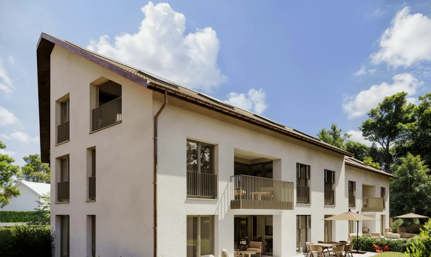 Apartment delivered at the end of 2026 in the heart of Chavannes-de-Bogis! - Photo 7 of 13