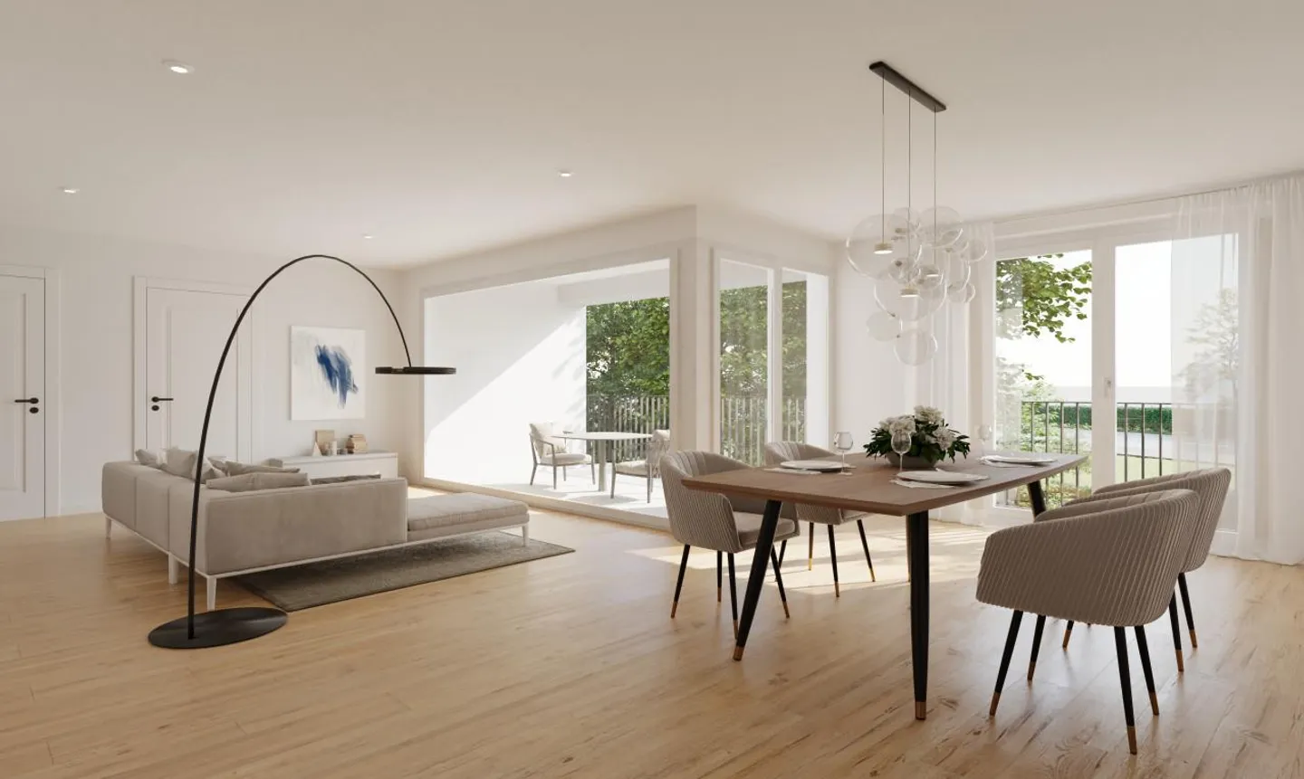 Apartment delivered at the end of 2026 in the heart of Chavannes-de-Bogis! - Photo 11 of 13