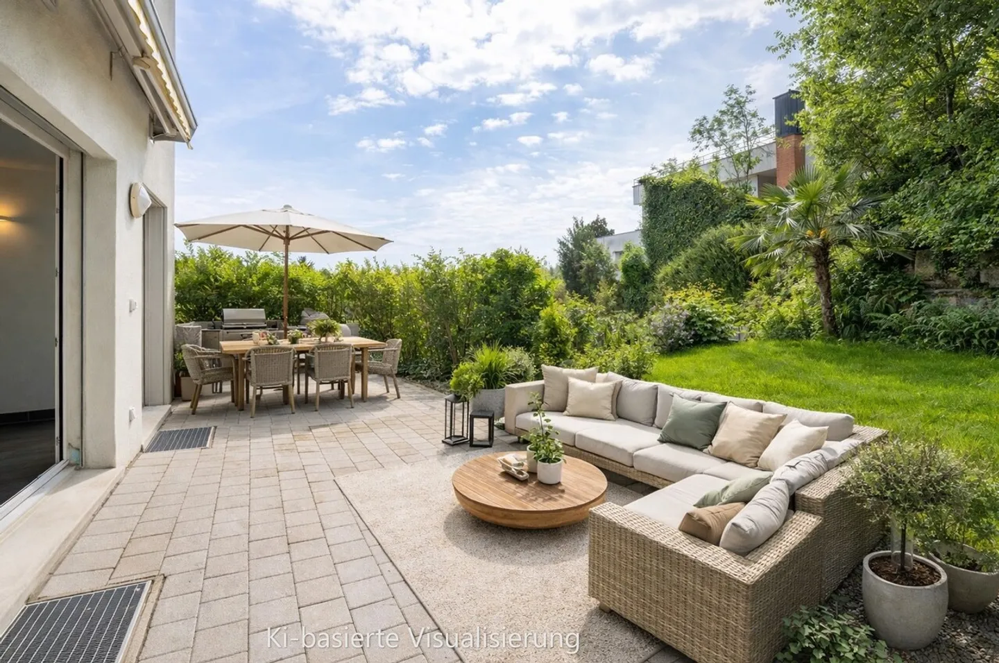 Traumhaftes Terrassenhaus in Langnau - Foto 1 von 14