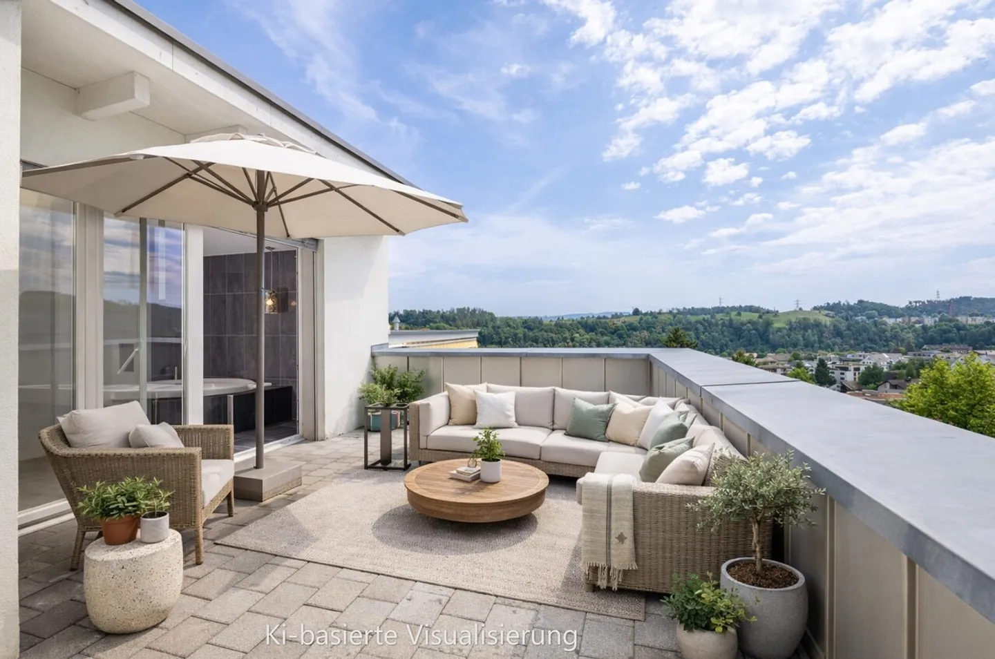 Traumhaftes Terrassenhaus in Langnau - Foto 14 von 14