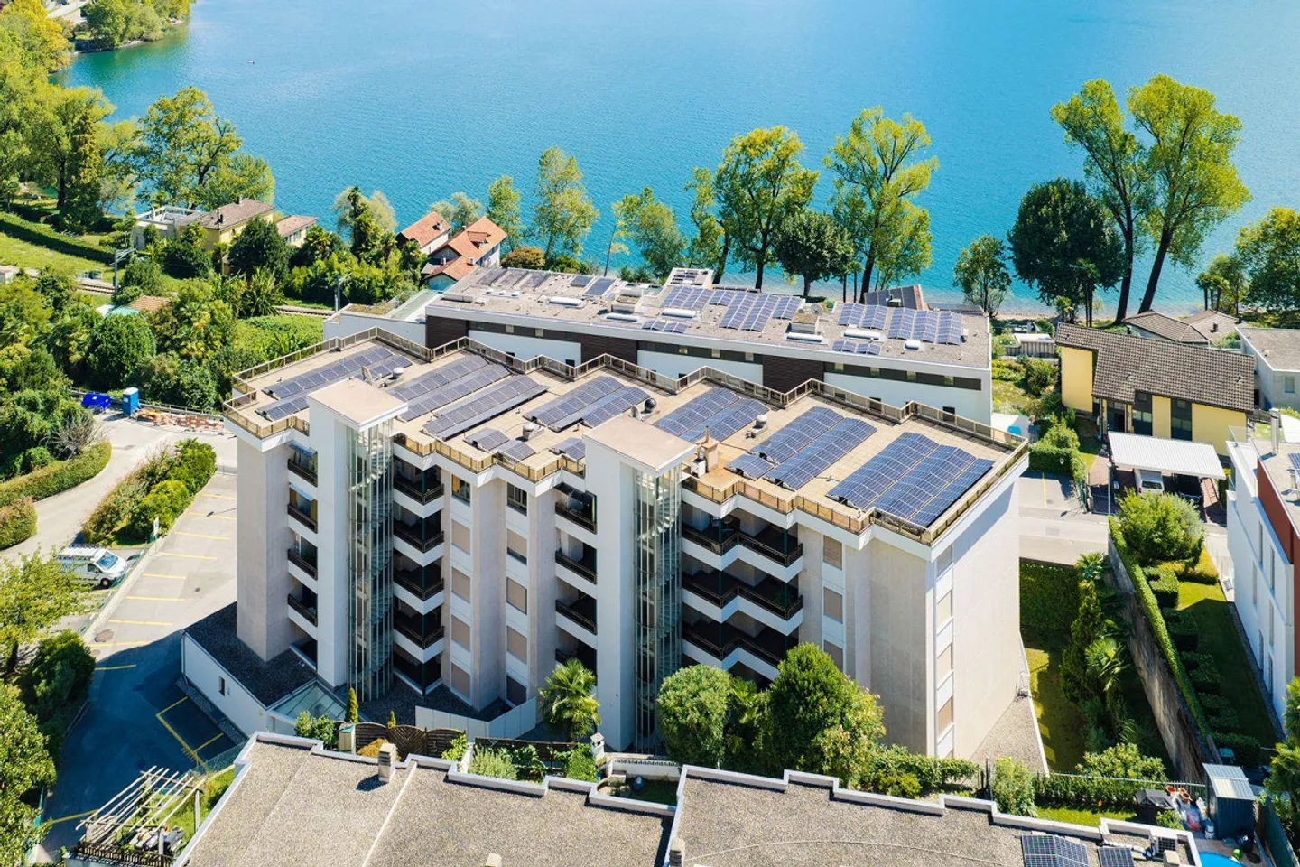 Helles Apartment mit Seeblick - Foto 14 von 16