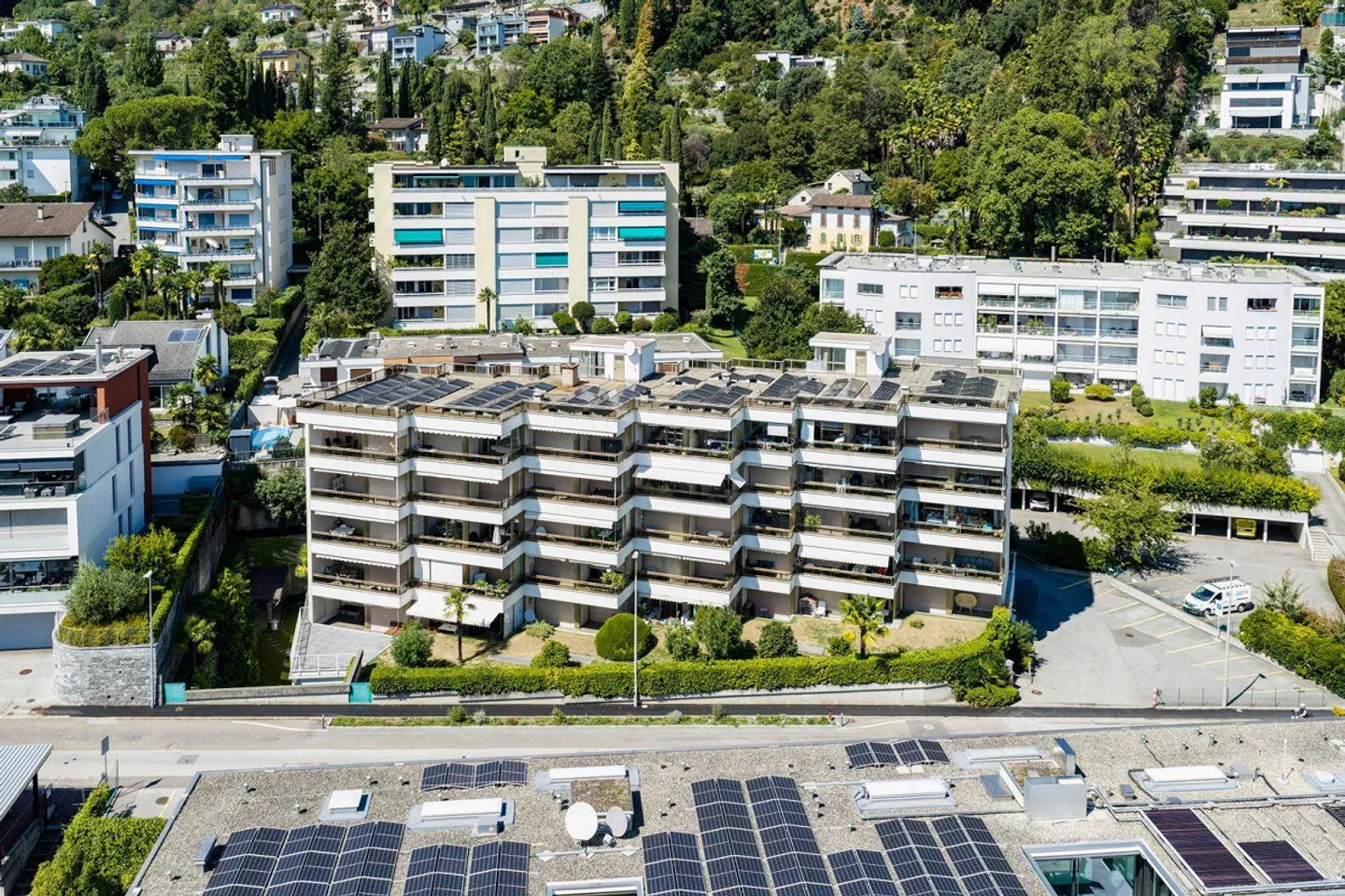 Helles Apartment mit Seeblick - Foto 15 von 16