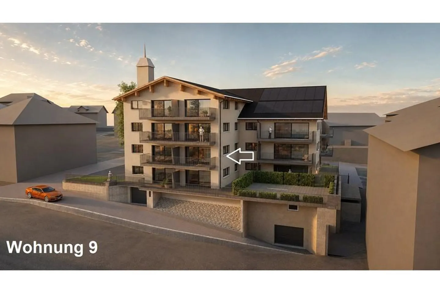 Modernes Apartment im Prättigauerhof - Foto 1 von 4