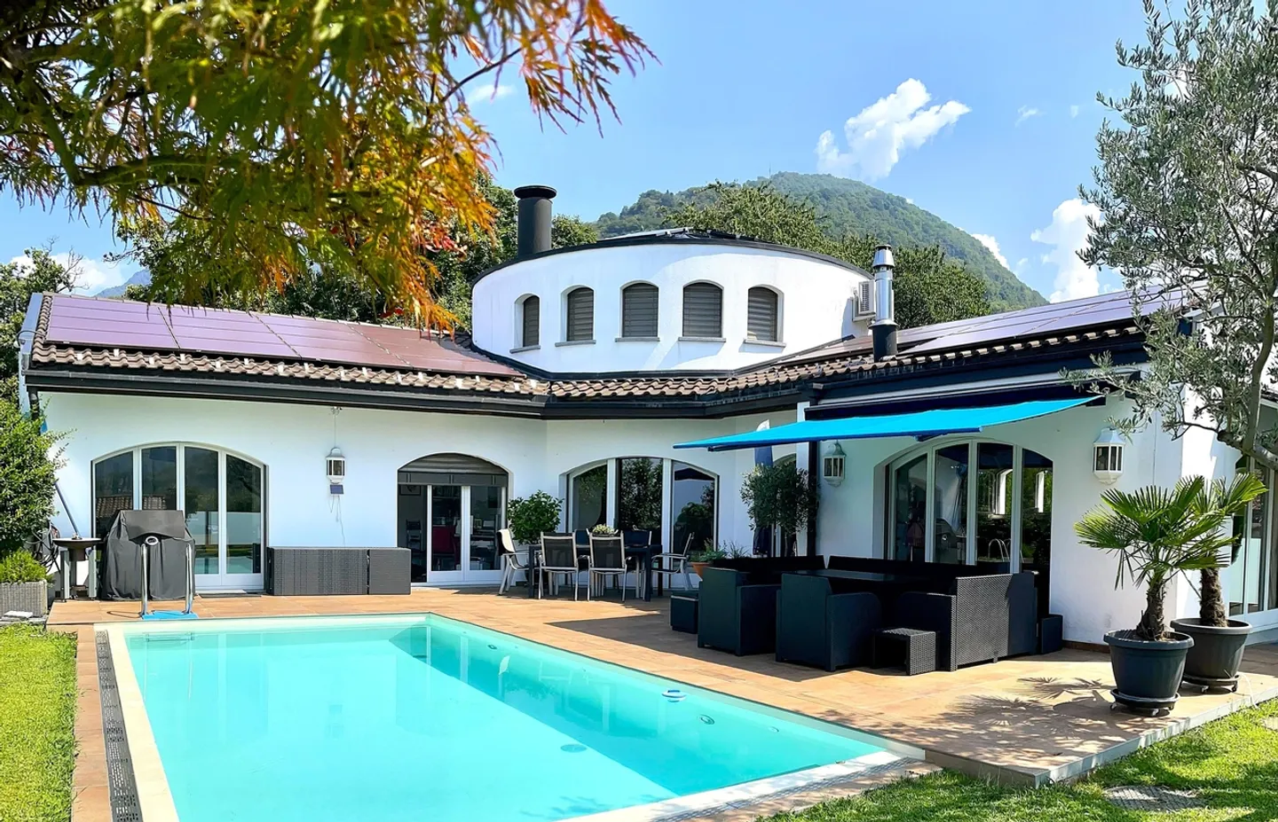 «Villa signorile con vista panoramica a Pianezzo - Herrschaftliche Villa mit Panoramasicht in Pianezzo» - Foto 1 di 9