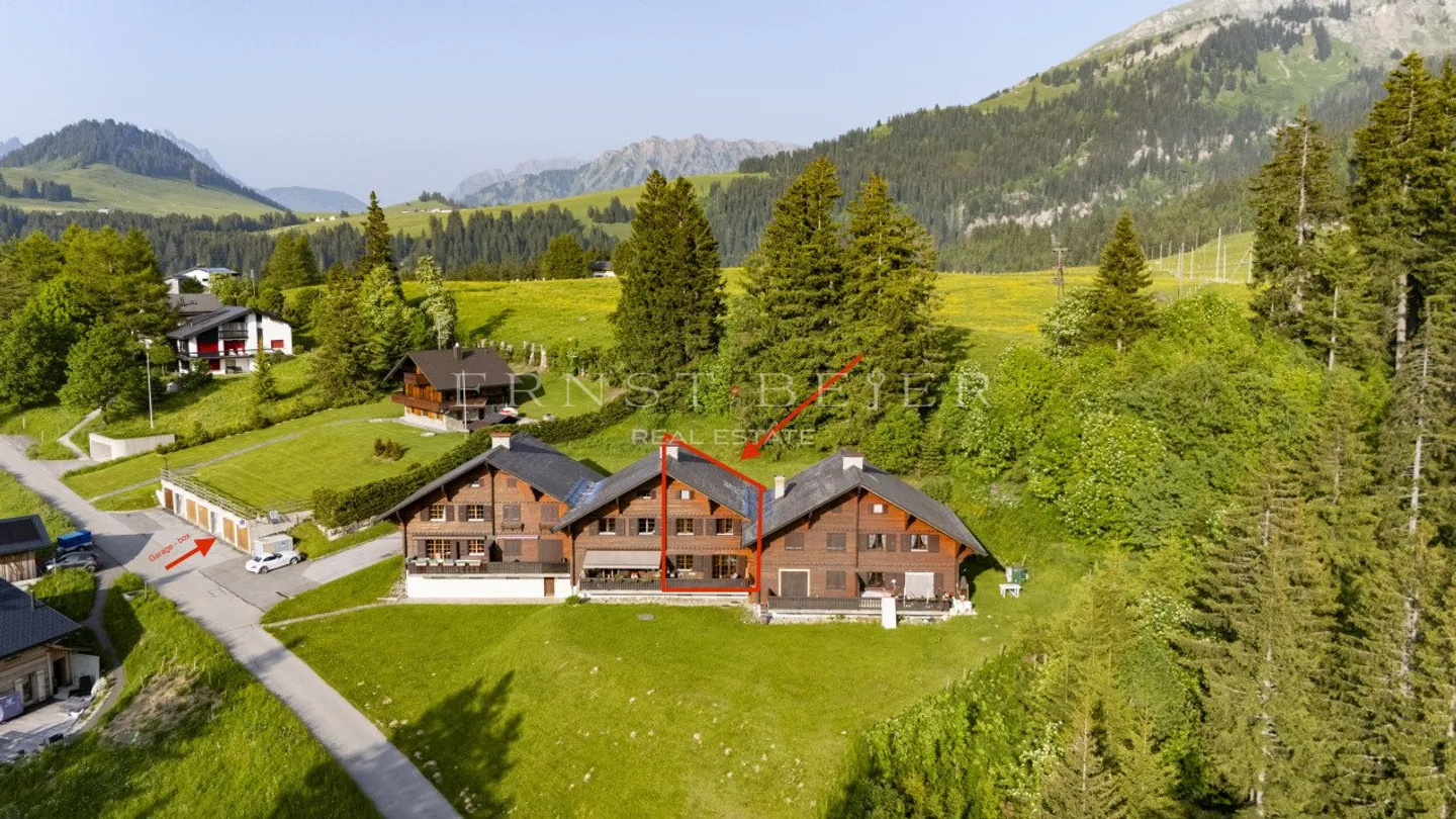 Mitoyen Chalet in PPE in einer grünen und ruhigen Umgebung - Foto 12 von 13