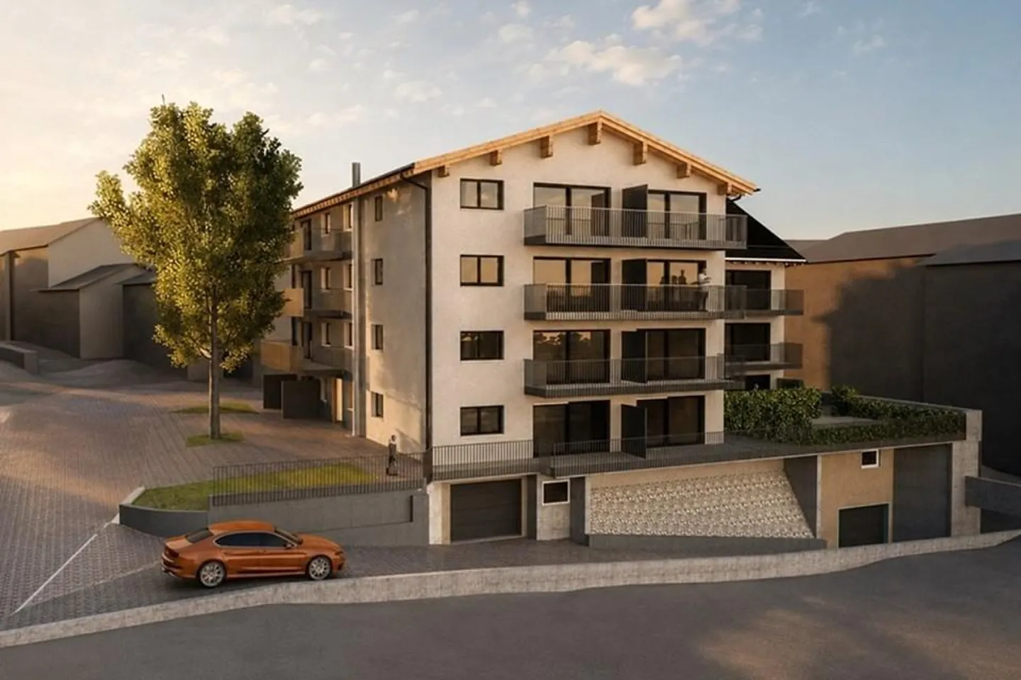 2½-Room New Apartment in the Attic No. 18 - First Occupancy in Prätt... - Photo 2 of 4