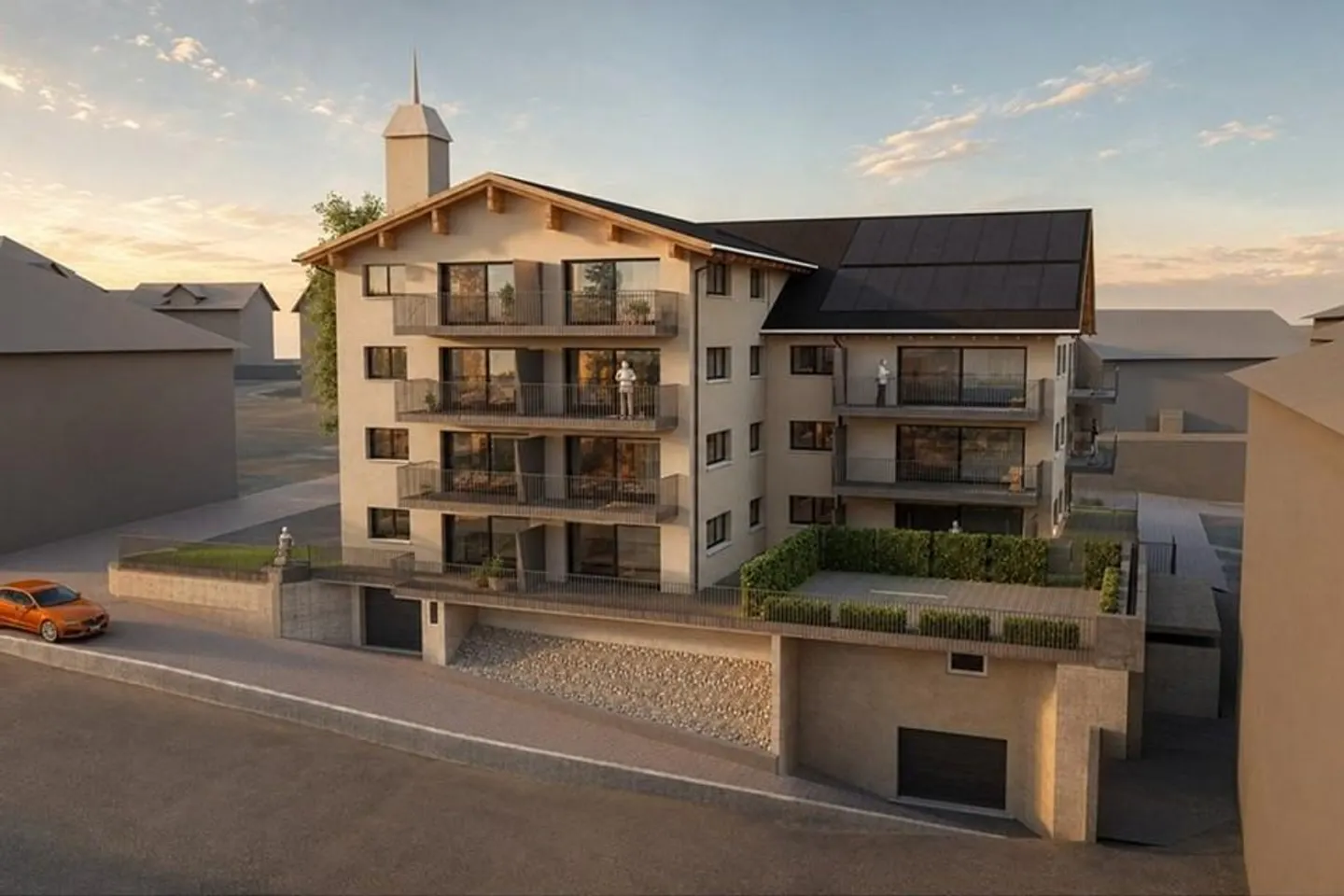 Appartement neuf 3½ pièces n° 7 - Vivre avec confort au Prättigauerhof - Photo 3 sur 4