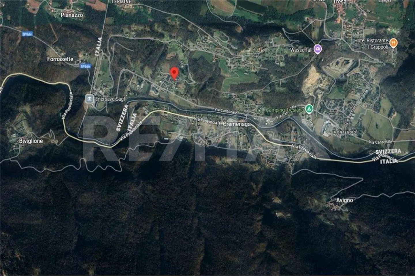 Terrain à bâtir de 1'708 m² avec vignoble Tresa (Ponte Cremenaga) - Photo 8 sur 8