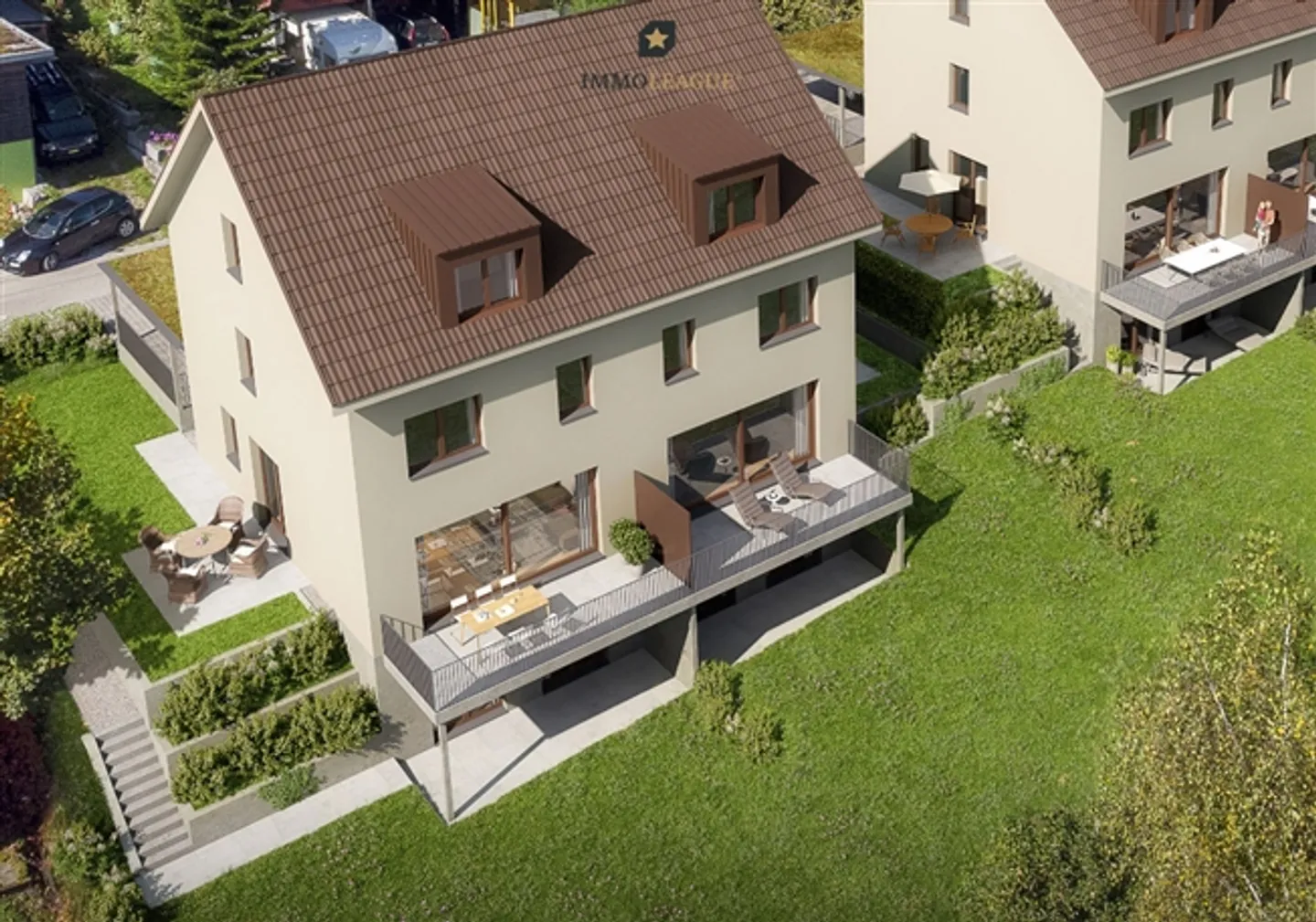 Spacious plot with approved new construction project - Photo 5 of 11