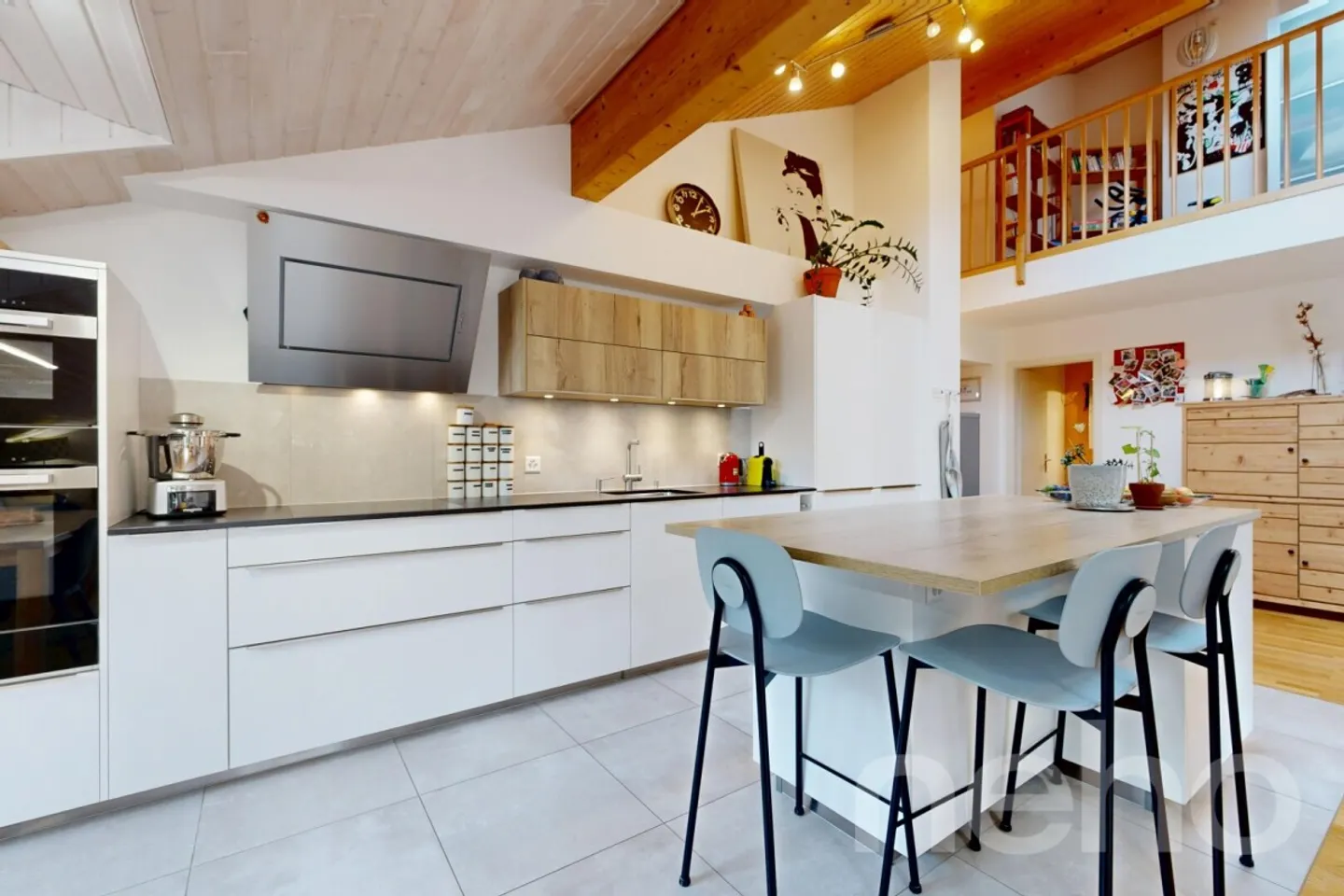 Duplex 5.5 stanze di 166 m² con camino a La Chaux-de-Fonds - Foto 5 di 12