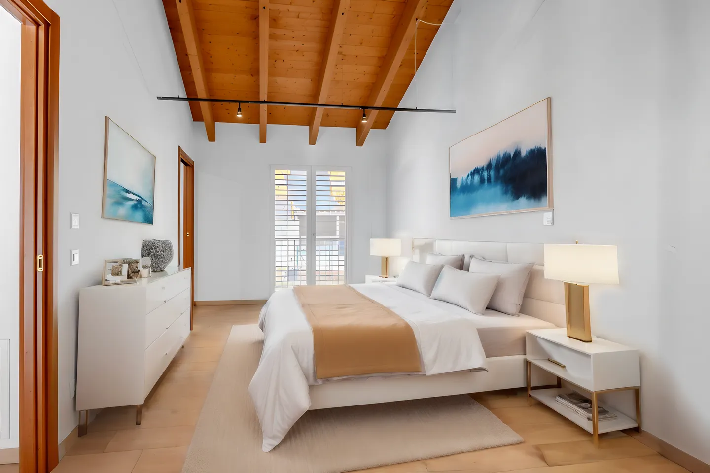 Appartement spacieux et moderne de 3,5 pièces avec une belle terrasse à Curio - Photo 7 sur 9