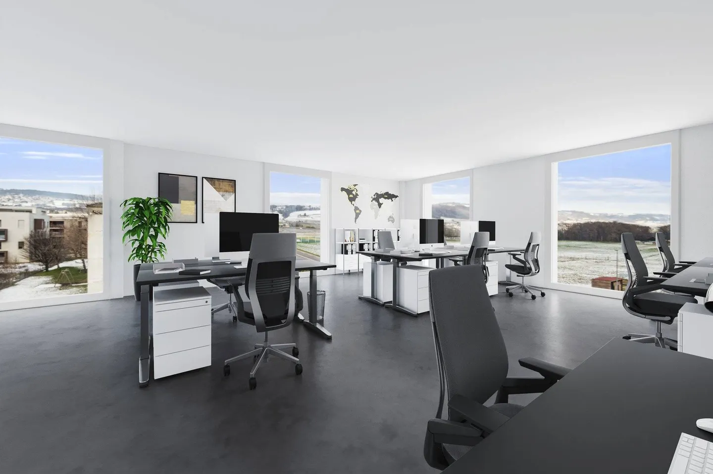 Uffici all'interno di un edificio amministrativo e commerciale - Foto 2 di 4