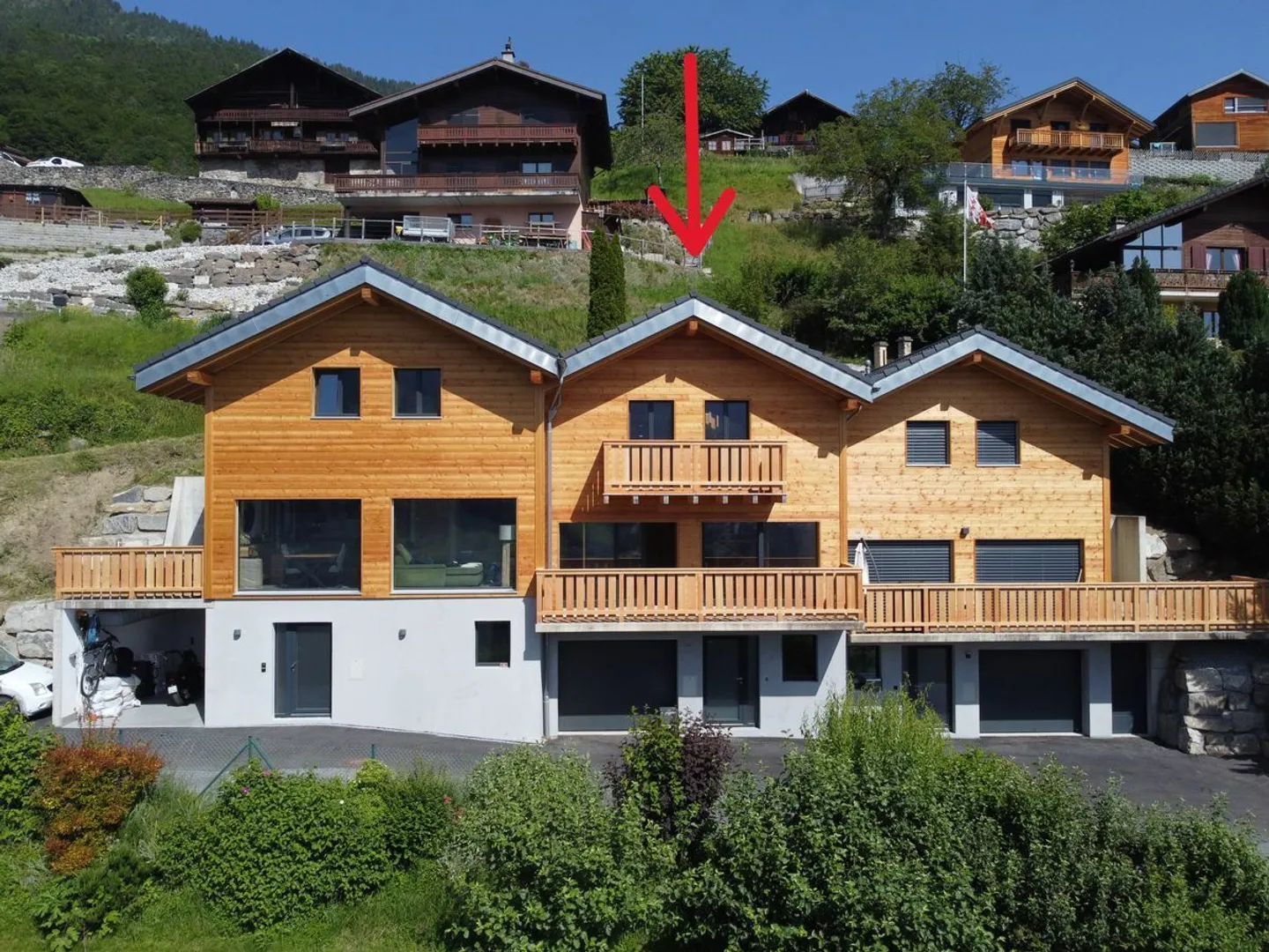 Chalet adiacente 4.5 stanze a Troistorrents - Foto 1 di 6