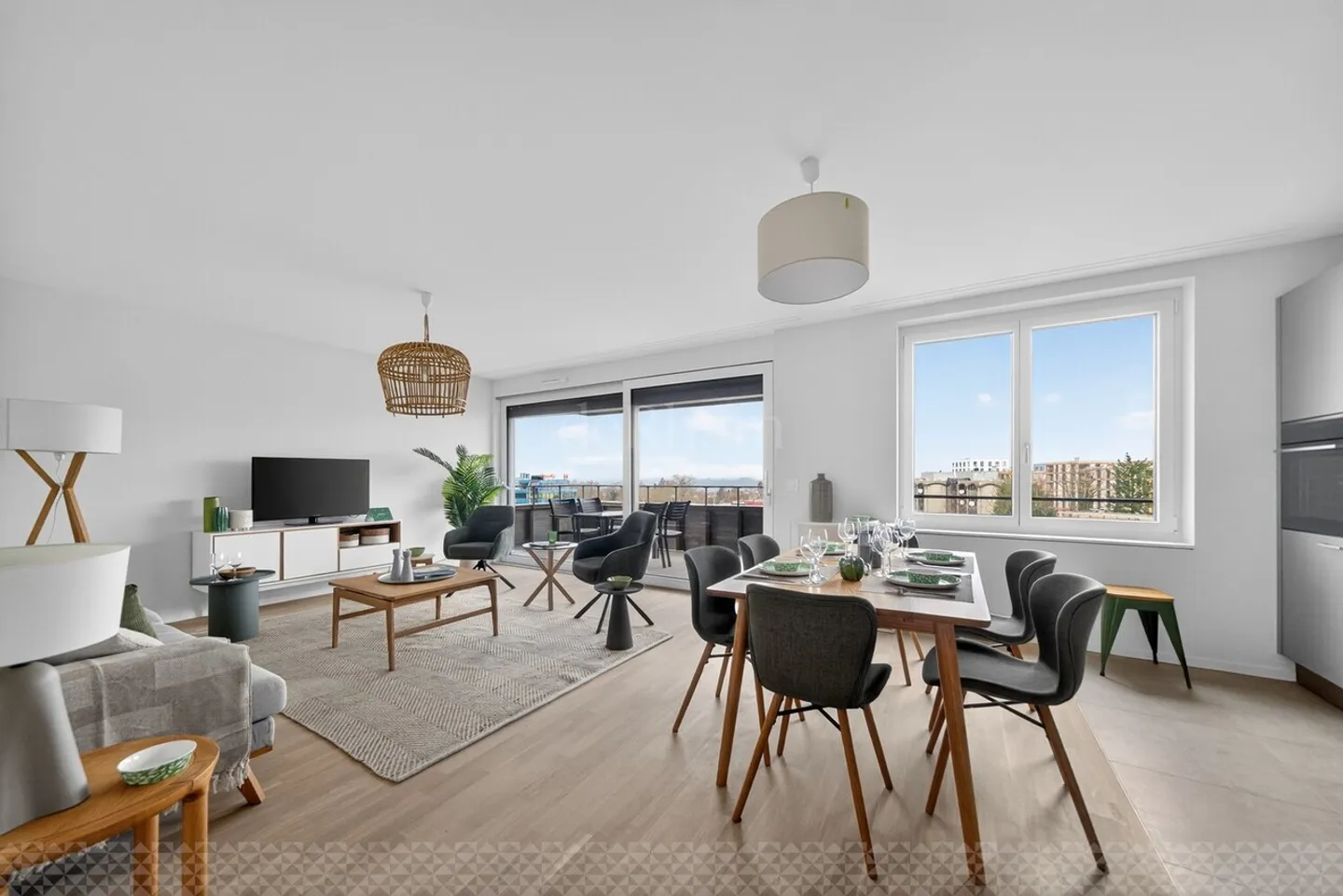 3,5 Zimmer Neubau mit Loggia und Balkon - A303 - Foto 3 von 13