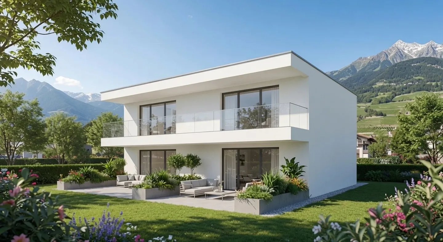 3,5 Zimmer NEU - Terrasse und Garten 130m2 PPE - Foto 1 von 3