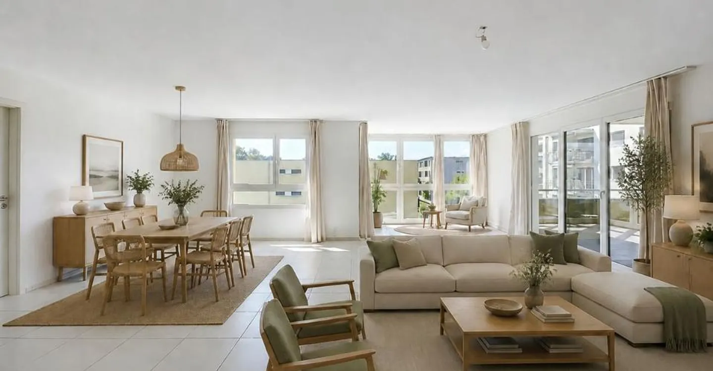 Renovierte Dachgeschosswohnung mit Seeblick - Foto 3 von 13