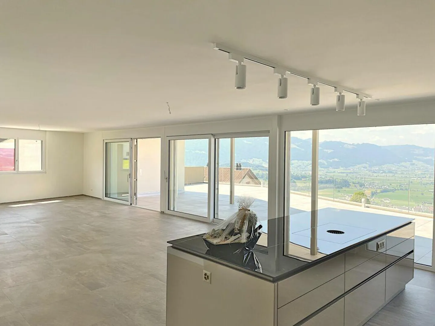 Appartement penthouse luxueux de 5,5 pièces avec vue sur le lac et les montagnes - Photo 7 sur 14