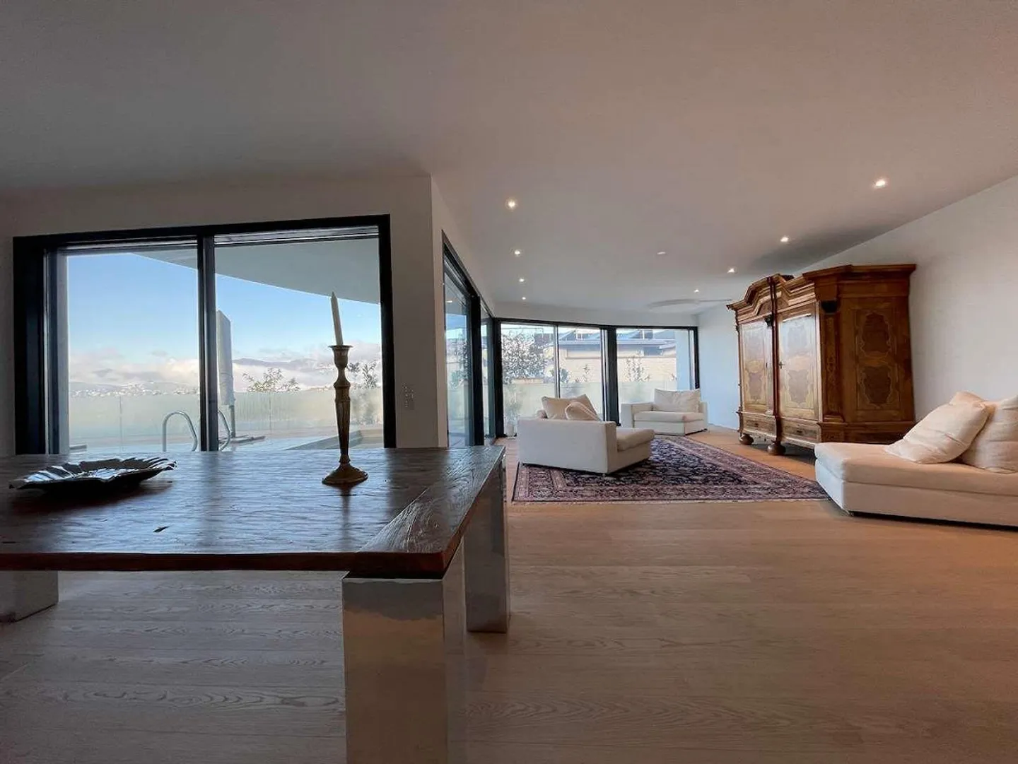Lugano Albonago, villa moderna con piscina e vista lago - Foto 8 di 13