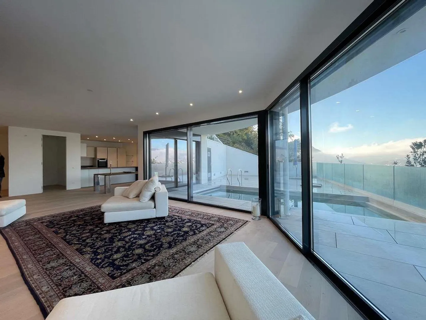 Lugano Albonago, villa moderna con piscina e vista lago - Foto 11 di 13