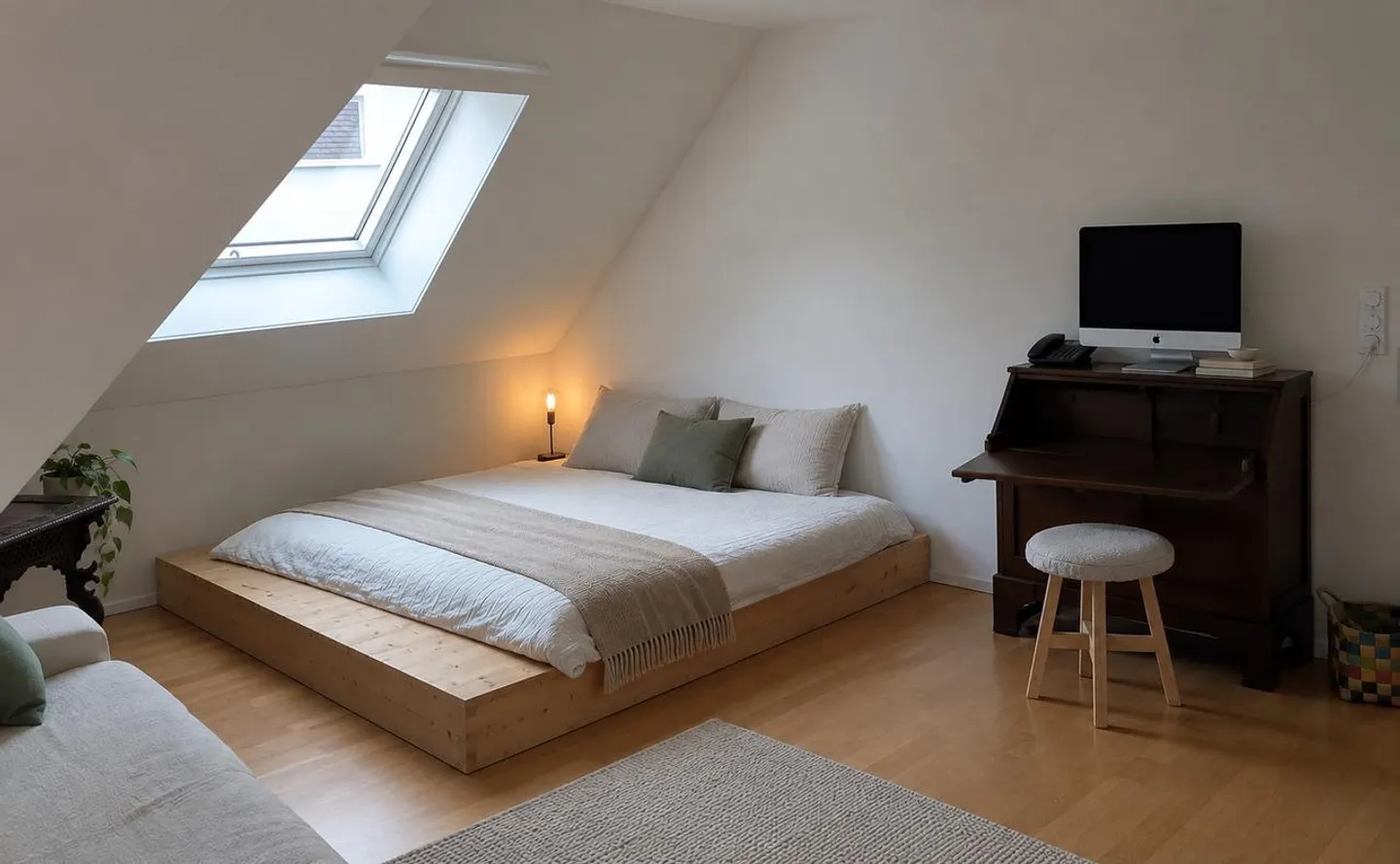 1 1/2 Room Apartment Above the Rooftops of Lucerne - Photo 3 of 7