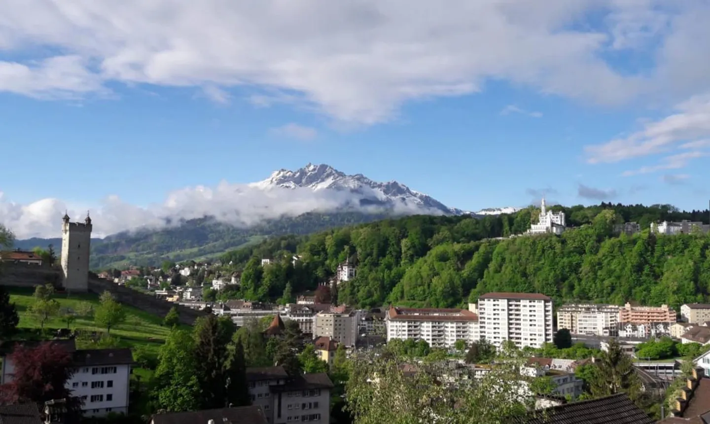 1 1/2 Room Apartment Above the Rooftops of Lucerne - Photo 1 of 7