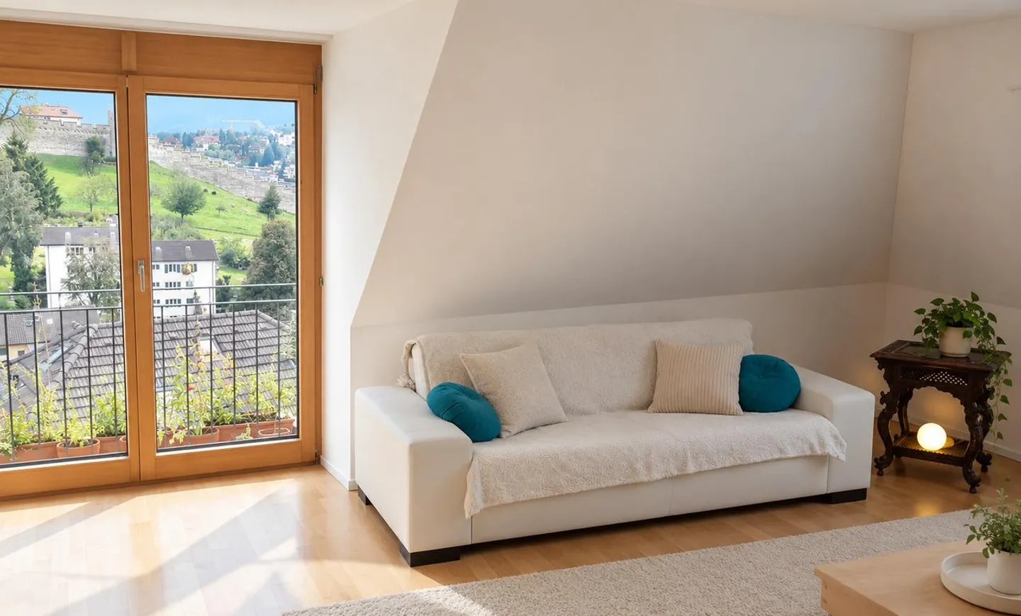 1 1/2 Room Apartment Above the Rooftops of Lucerne - Photo 2 of 7