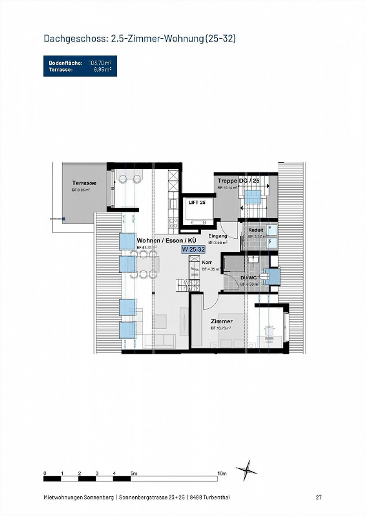 Appartement moderne de 2,5 pièces à Turbenthal - Photo 11 sur 11