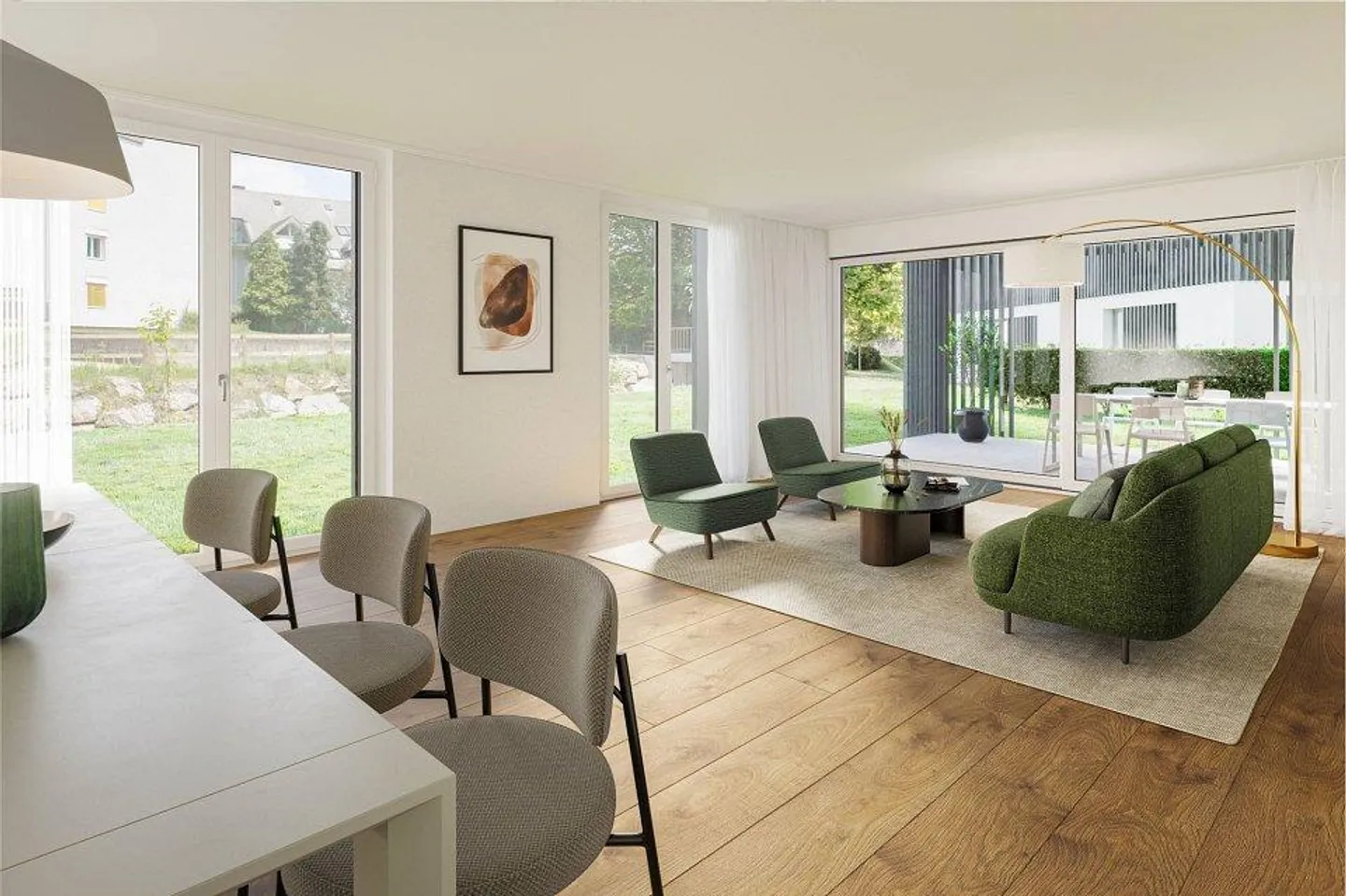 Central and spacious living: New building "Lindensteg" - Photo 3 of 11