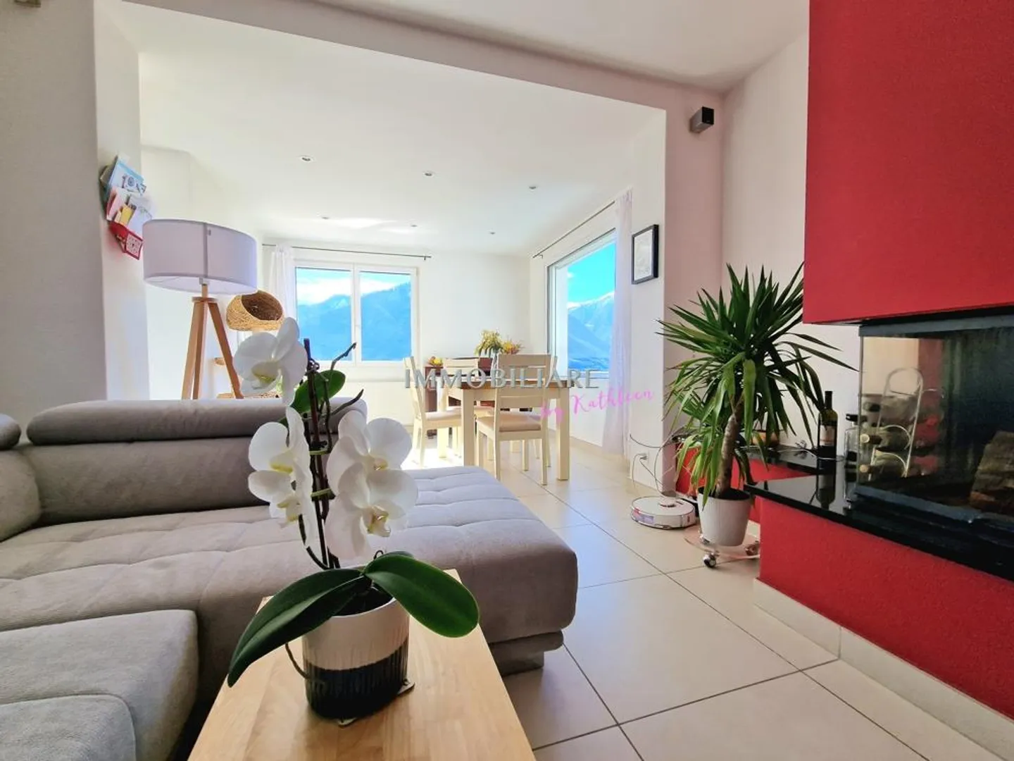 Appartamento per le vacanze con vista fantastica, camino, giardino e garage - Foto 4 di 20