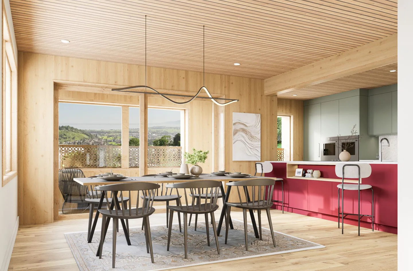 HAUFEN 145 - 5.5-Room Maisonette Apartment with Stunning Lake View - Photo 2 of 10