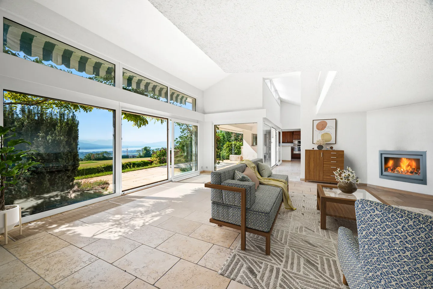 Bevorzugte Lage für diese Villa mit Panoramablick in Arzier - Foto 6 von 14