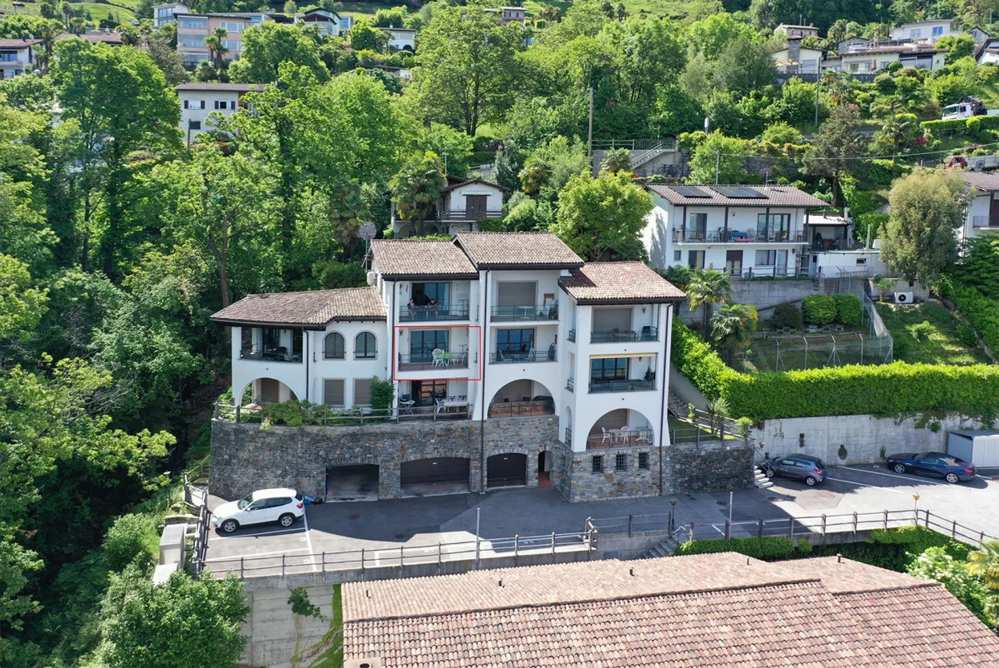 Charmante 1.5-Zimmer-Wohnung mit Seeblick und Pool in Vira (Gambarogno) - Foto 4 von 17