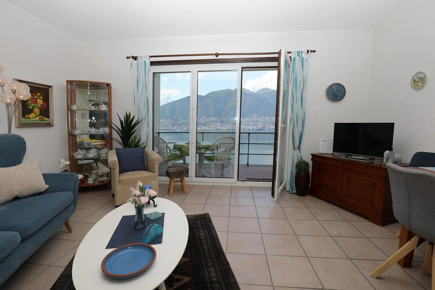 Charmante 1.5-Zimmer-Wohnung mit Seeblick und Pool in Vira (Gambarogno) - Foto 6 von 17