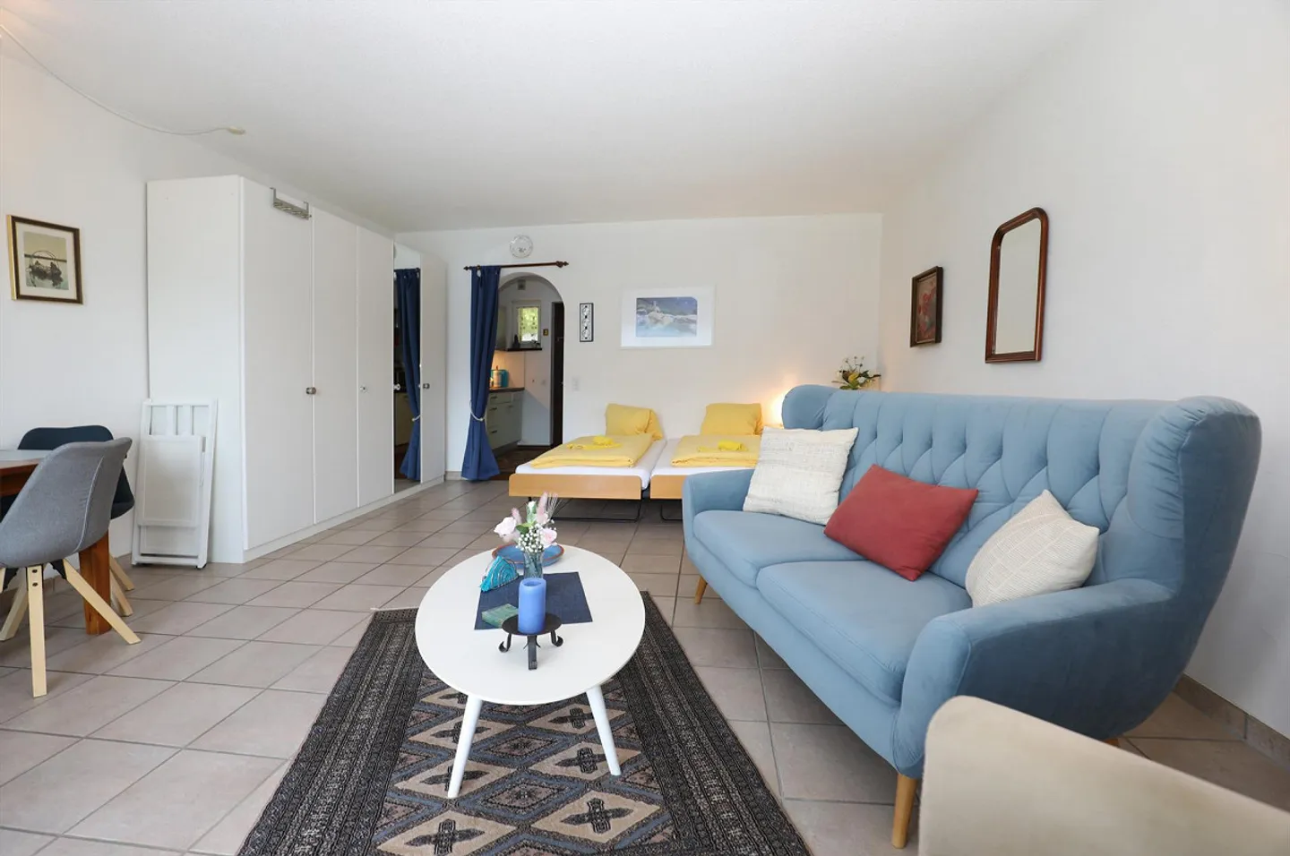Charmante 1.5-Zimmer-Wohnung mit Seeblick und Pool in Vira (Gambarogno) - Foto 9 von 17
