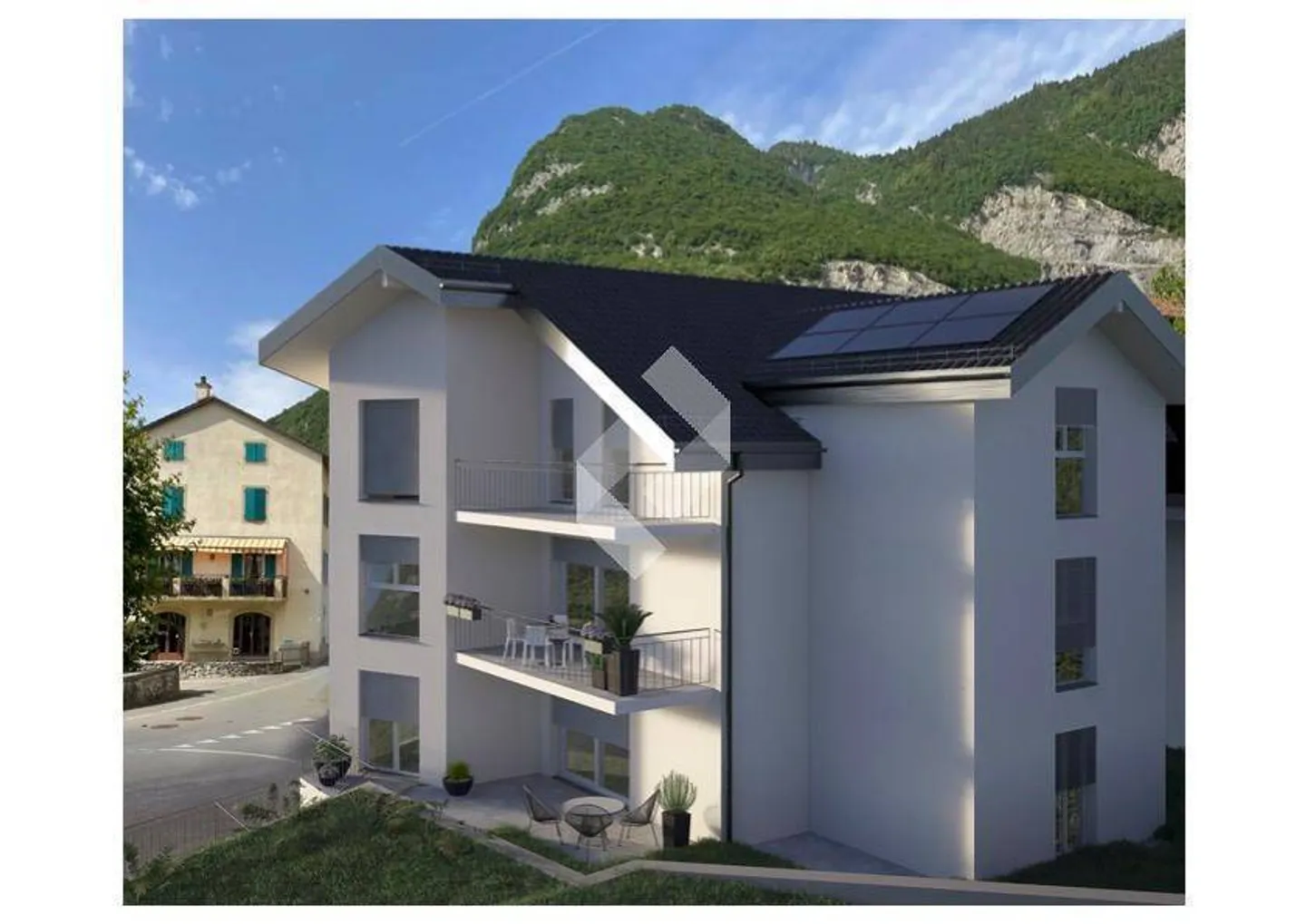 3,5 stanze nuove in una piccola PPE nel cuore del villaggio - Foto 6 di 13