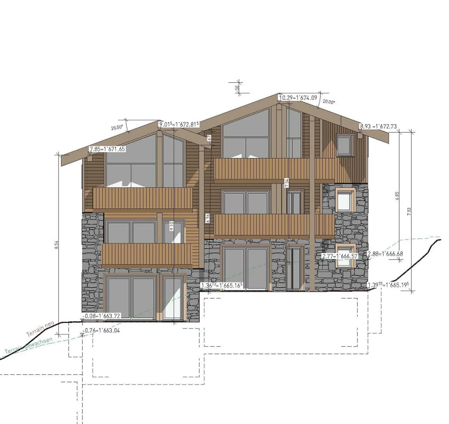 Residenza principale | Nuova costruzione al Stalden | Appartamento 3.5 locali | Piano terra Est - Foto 2 di 8