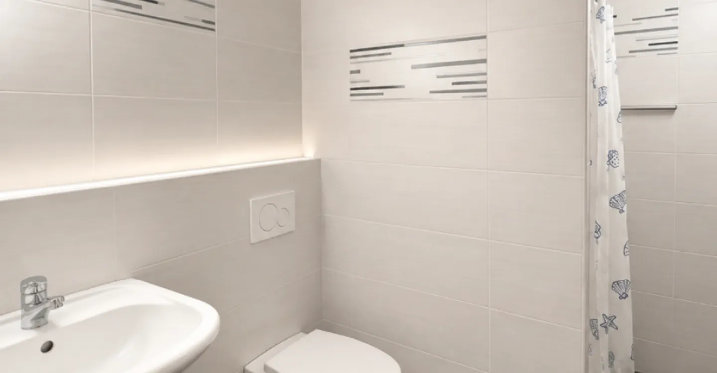 Locale arredato di 38 m² con bagno - Foto 6 di 7