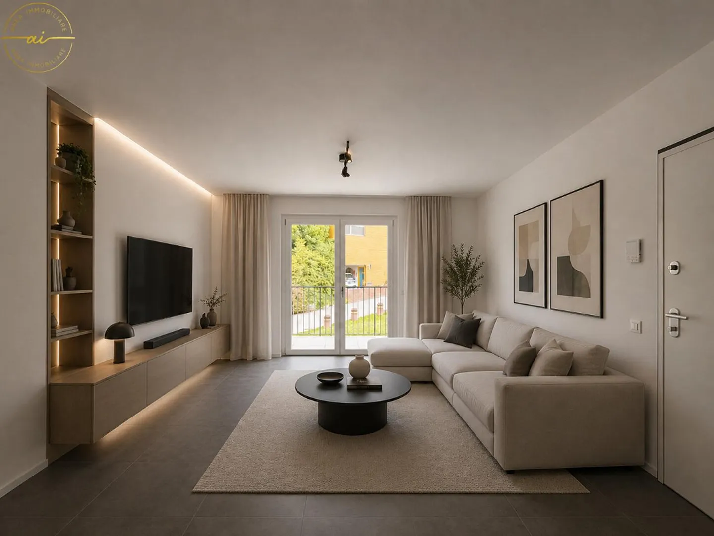 NEW 3.5 ROOMS WITH THREE BALCONIES IN VACALLO - Photo 1 of 13